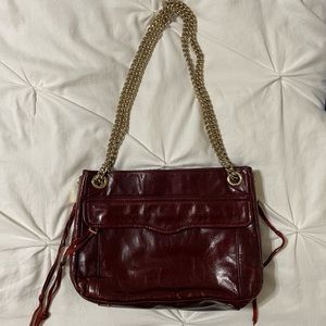 Rebecca Minkoff burgundy purse
